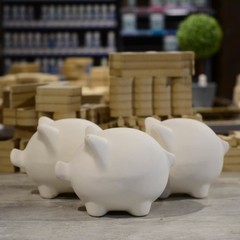 Chancho Alcancía Grande Cerámica - comprar online