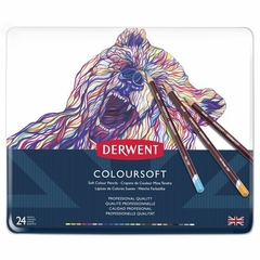 Lapices Derwent Coloursoft Lata x24 - buy online