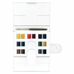 Compact Set Cotman Acuarelas Profesionales x 14 Pastillas - online store