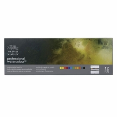 Black Box Set Cotman Acuarelas Profesionales x12 HP/ Half-Pan