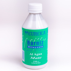 Barniz Diluyente al Agua Eureka x 250 ml (Mate, Semimate o Brillante) - buy online