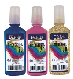 Pack 12 Dimensionales 3D EQ x 40ml