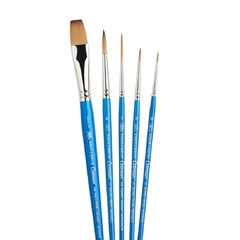 Set Cotman Acuarela Pinceles Sinteticos x5unid (2)