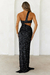 Twin Maxi Dress Black - tienda online