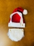 Touca Papai Noel com Barba vermelha para pets | Luxus Dog