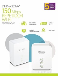 Extensor De Redes Wifi Por Powerline D-link en internet