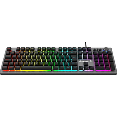 Teclado Gamer RGB Rainbow HOLT Grafite FORTREK na internet