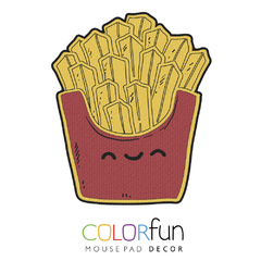 Mousepad / Imã Decorativo ColorFun – Fritas