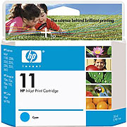 CARTUCHO DE TINTA OFFICEJET HP SUPRIMENTOS C4836A HP 11 CIANO 28ML