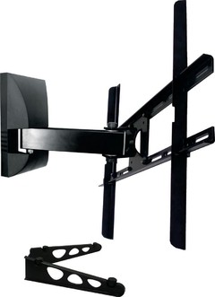 SUPORTE PARA TV DE LCD DE 10" A 70" SBRP430 COM SUPORTE PARA DVD PRETO