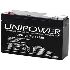 BATERIA 6V 12AH (UP6120) - UNIPOWER - comprar online