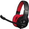 HEADSET GAMER GH-503 BLACK/RED BACKLIT GH503BK - XTRIKE-ME