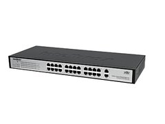 SWITCH GIGA INTELBRAS INET 4005019 SG2620QR 24 PORT 10/100+2 PORTAS GIGABIT 10/100/1000 BIV - comprar online