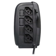 ESTABILIZADOR SIDE WAY 300VA M1S PRETO - ENTRADA 115V - SAÍDA 115V - RAGTECH - comprar online