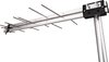 ANTENA EXTERNA DE TELEVISÃO TIPO LOG PERIÓDICA PARA RECEPÇÃO DE CANAIS EM UHF E HDTV DIGITAL 8DBI 8 ELEMENTOS LU-8M