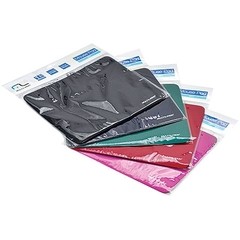 MOUSE PAD CAIXA COM 40UN AC066 - PRETO, AZUL, VERDE, ROSA E VERMELHO - comprar online