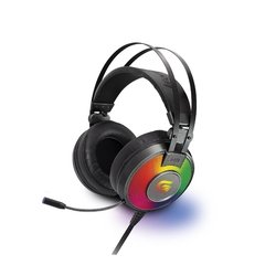 Headset Gamer RGB G Pro H3 Cinza FORTREK