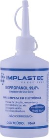 1ALCOOL ISOPROPÍLICO 110ML COM BICO APLICADOR - IMPLASTEC