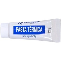 PASTA TÉRMICA BISNAGA APLICADORA 50G - IMPLASTEC