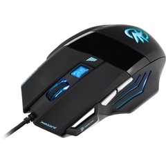 Mouse Gamer BLACK HAWK OM-703 Preto/Azul FORTREK - comprar online