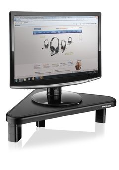 SUPORTE PARA MONITOR - TRIANGULAR AC124 PRETO - 4 NÍVEIS DE ALTURA - comprar online