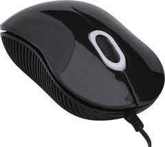 MOUSE ÓPTICO USB RETRÁTIL MR-20 BLACK PIANO na internet