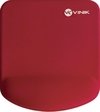 MOUSE PAD COM APOIO DE PULSO EM GEL MPG-02R VERMELHO