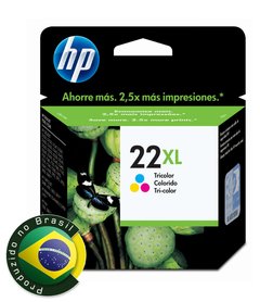 CARTUCHO DE TINTA HP SUPRIMENTOS C9352CB HP 22 XL TRICOLOR 17ML