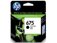 CARTUCHO DE TINTA HP SUPRIMENTOS CN690AL HP 675 PRETO 13,5ML - comprar online