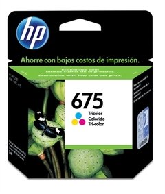 CARTUCHO DE TINTA HP SUPRIMENTOS CN691AL HP 675 TRICOLOR 9ML