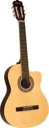 VIOLÃO NYLON ELÉTRICO NEW AC 60 NATURAL, COM EQUALIZADOR ATIVO DE 3 BANDAS E AFINADOR