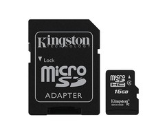 CARTAO DE MEMORIA CLASSE 4 KINGSTON SDC4/16GB MICRO SDHC 16GB COM ADAPTADOR SD CLASSE 4 na internet