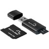 KIT 3 EM 1 MICRO SD 8GB + ADAPTADOR + LEITOR USB MC058 - MULTILASER