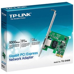 PLACA DE REDE 10/100/1000 PCI-E 1LAN TG-3468 - TP-LINK - comprar online