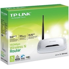 ROTEADOR WIRELESS N 150MBPS ANTENA 5DBI FIXA TL-WR740N na internet