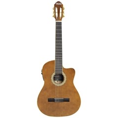 VIOLÃO CUTAWAY NYLON ELÉTRICO KS3 MARROM na internet