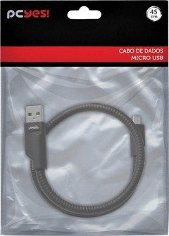 CABO RÍGIDO USB PARA MICRO USB 45 CM - LINHA MOBI B-O - loja online