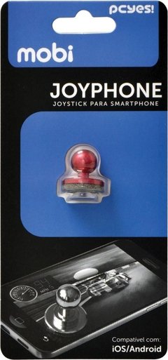 Imagem do JOYSTICK P/ SMARTPHONE MOBI JOYPHONE VERMELHO - LINHA MOBI B-O