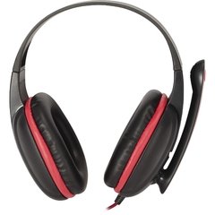 Headset Gamer PC/XBOX 360 SPIDER TARANTULA SHS-702 Preto/Vermelho FORTREK - comprar online