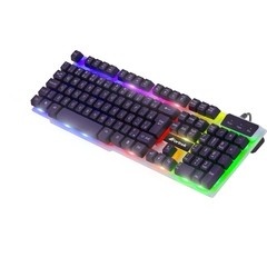 Teclado Gamer Multimídia CHROMATIC GK-710 Preto com LED Colorido FORTREK - comprar online