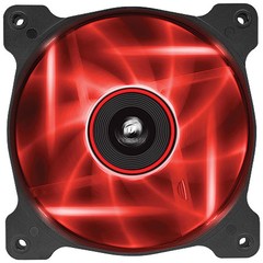 FAN PARA GABINETE AIR SERIES AF120 QUIET EDITION COM LED VERMELHO - 120MM X 25MM CO-9050015-RLED - CORSAIR na internet