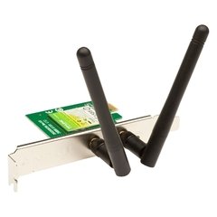 PLACA PCI-E WIRELESS N 300MBPS TL-WN881ND, COM 2 ANTENAS DESTACAVEIS na internet