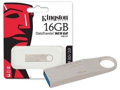 PEN DRIVE USB 3.0 KINGSTON DTSE9G2/16GB DATATRAVELER SE9 G2 16GB PRATA