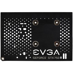 PLACA DE ALUMÍNIO GTX 750 BACKPLATE 100-BP-2751-B9 - EVGA