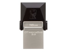 Imagem do PEN DRIVE SMARTPHONE KINGSTON DTDUO3/16GB DT MICRO DUO 16GB USB E MICRO USB 3.0 OTG