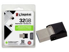 PEN DRIVE SMARTPHONE KINGSTON DTDUO3/32GB DT MICRO DUO 32GB USB E MICRO USB 3.0 OTG