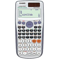 CALCULADORA CIENTÍFICA 12 DÍGITOS FX-991ESPLUS-SC4DH PRATA, 417 FUNÇÕES VISOR NATURAL 4 LINHAS - CASIO