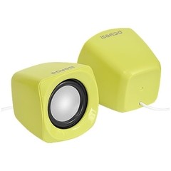 CAIXA DE SOM CROSS 6W RMS AMARELO - PCYES - comprar online