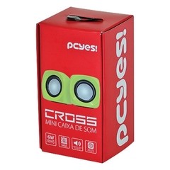 CAIXA DE SOM CROSS 6W RMS AMARELO - PCYES - comprar online