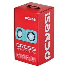 CAIXA DE SOM CROSS 6W RMS VERDE - PCYES - comprar online